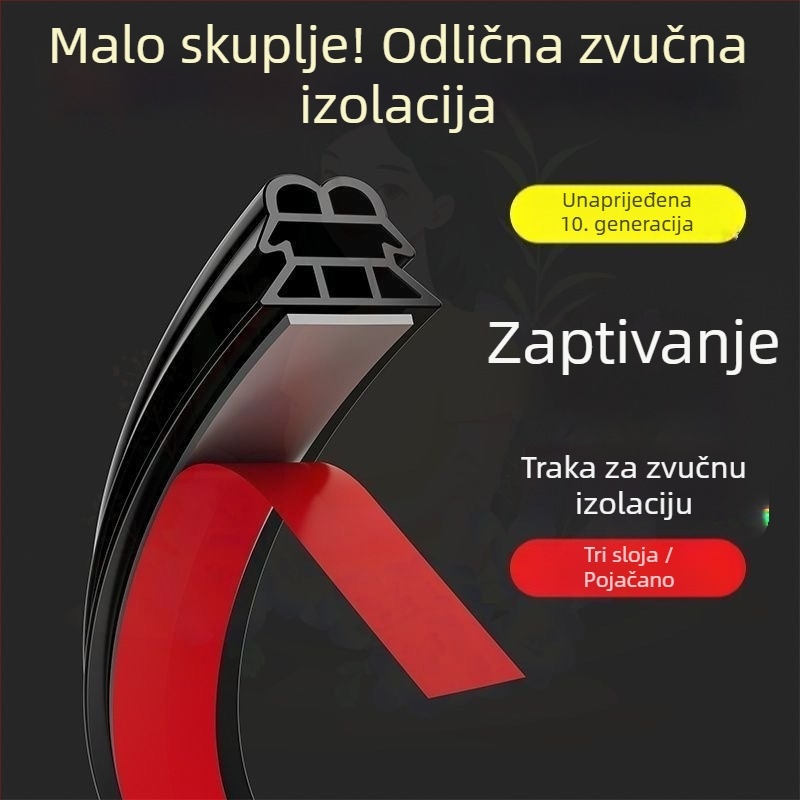 Tengkang automobilska brtvila – trostruko debela gumena brtvila za cijeli automobil, zvučna izolacija i smanjenje buke