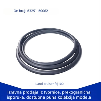 Kezhen 63251-60062 Gumeni brtveni pojas za skylight za Lexus LX470, Land Cruiser UZJ/FZJ100