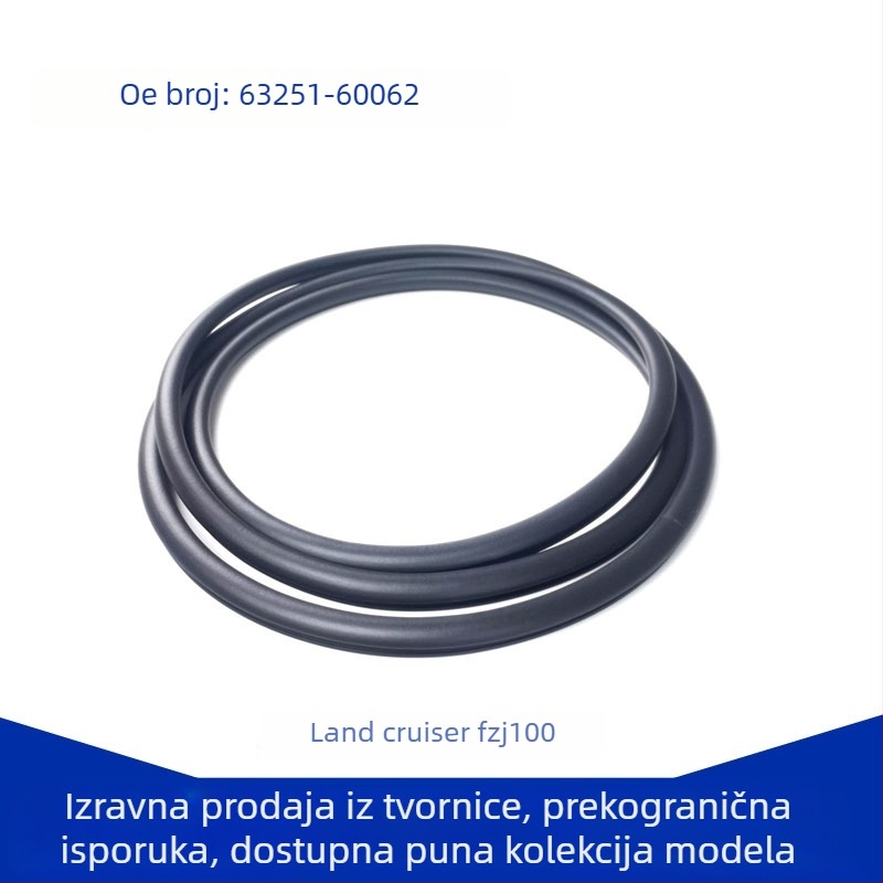 Kezhen 63251-60062 Gumeni brtveni pojas za skylight za Lexus LX470, Land Cruiser UZJ/FZJ100