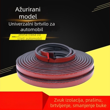 L-oblik brtvilo za vrata automobila, zaštita od udara i zvučna izolacija za haubu i prtljak
