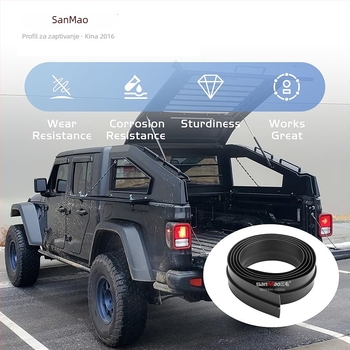 LP0962 brtvni trak za automobil, TPVC 1,05 mm; odgovara vratima automobila, RV odjeljku, kabini, stražnjim vratima, kućištu za kampiranje i poklopcima kamiona