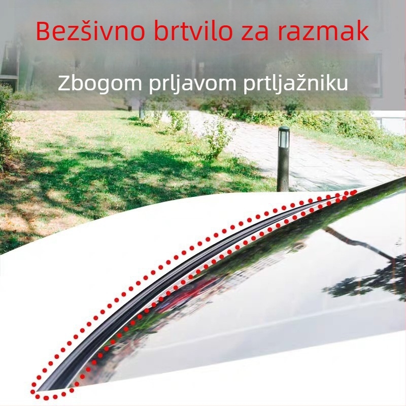 Brtvni trak za rub prtljažnika automobila – silikon guma, za SUV/MPV, zaštita od prašine, vodootporno, otporno na habanje