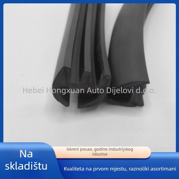 Pojas brtvljenja za vrata i prozore — dvostruko vodilo, EPDM guma, univerzalni model