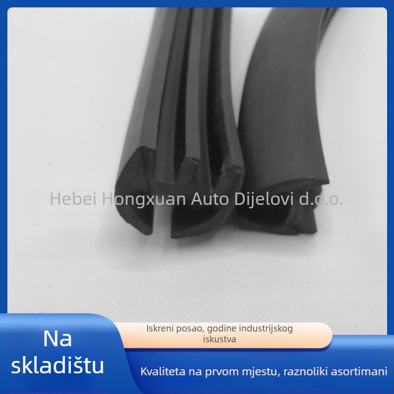Pojas brtvljenja za vrata i prozore — dvostruko vodilo, EPDM guma, univerzalni model