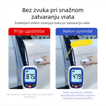 Silikonska ploča za amortizaciju vrata, univerzalna, naljepnica protiv sudara
