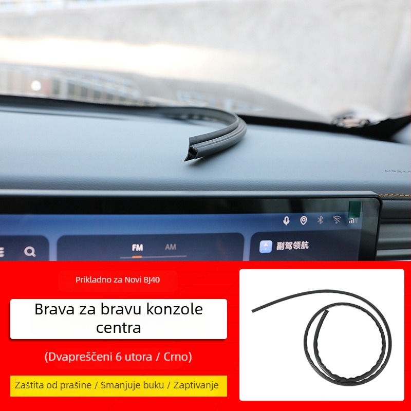 Pojas brtvljenja središnje kontrolne ploče za BJ40E – silikon, kompatibilan s Bj 40, marka Kzs