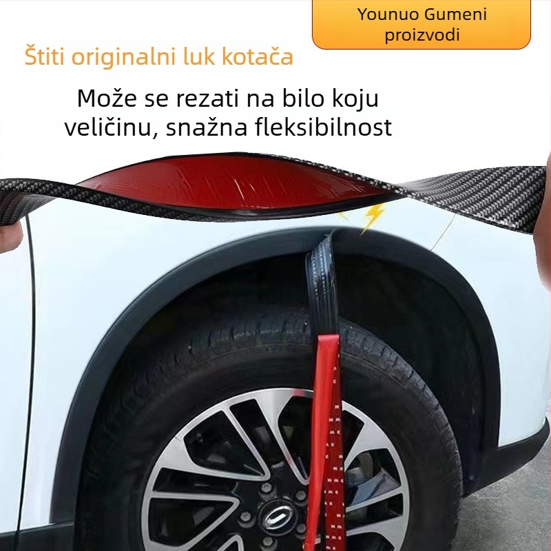 Univerzalna zaštitna traka za blatnik protiv sudara i ogrebotina – dekorativna automobilska naljepnica