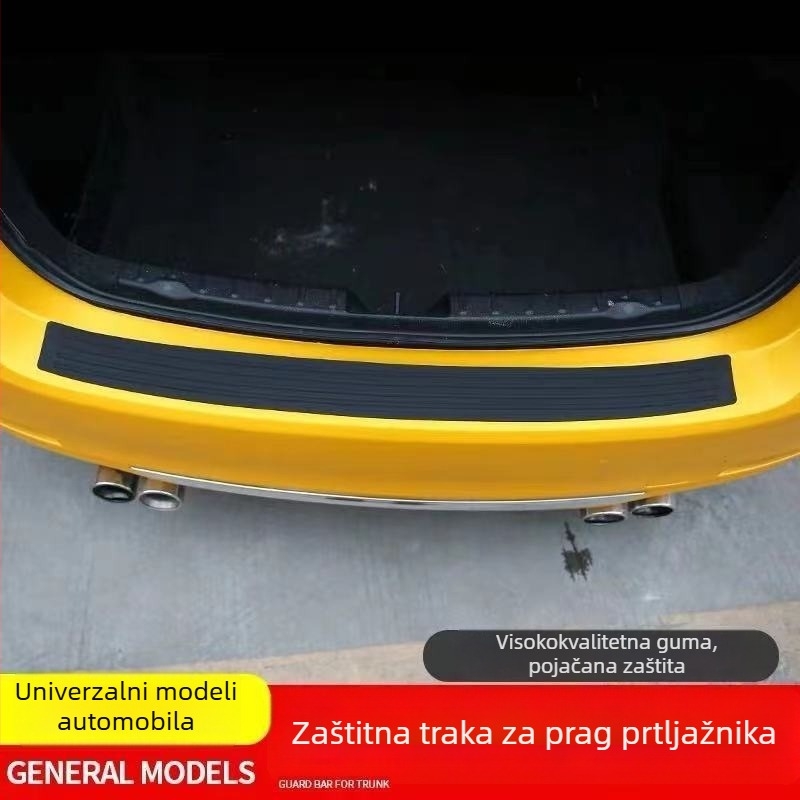 Zaštitna traka za prtljažnik – gumena, anti-kolizijski model RT, univerzalna upotreba