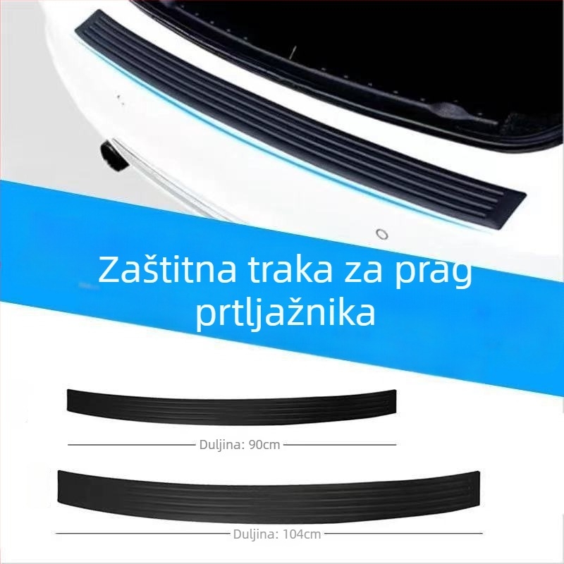 Zaštitna traka za prtljažnik – gumena, anti-kolizijski model RT, univerzalna upotreba