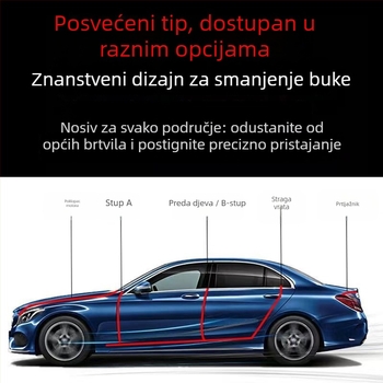 Automobilska brtvila za prednja i stražnja vrata, poklopac motora i prtljažnik; guma; Morning billion; model zy; pogodna za posebne automobile