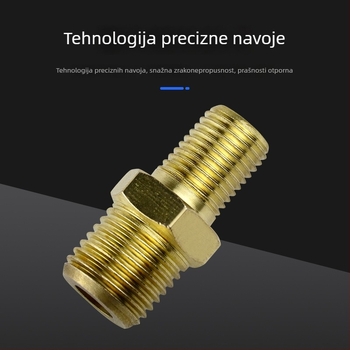 Ventil za gumu, bakreno tijelo, vijčani priključak, marka Same fenglihe, standardno jezgro ventila