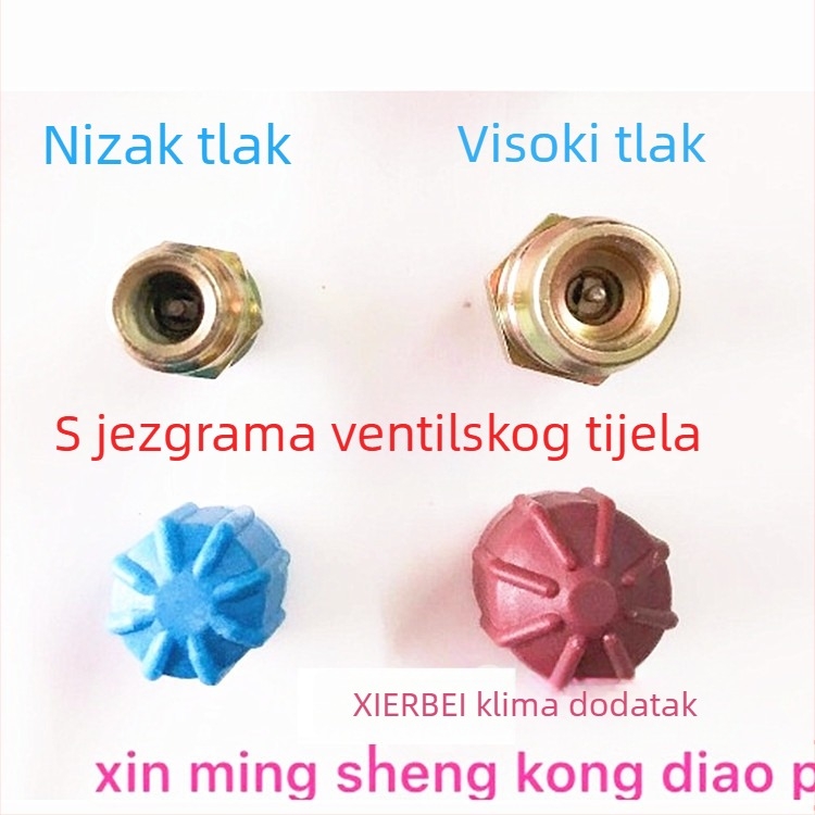 Ventil za gume, bakar, Zhongda Super Cold, navojni tip ugradnje, za Mercedes-Benz i Audi