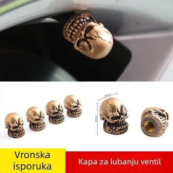 Dtouch ventil za gume – bakar, navojni tip, zajednička jezgra šupljina, kompatibilan sa svim automobilima, motociklima i biciklima