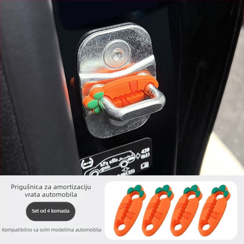 Podložak za apsorpciju udara vrata – Silikon, Univerzalna kompatibilnost, Podrijetlo Guangdong, Brand: Other
