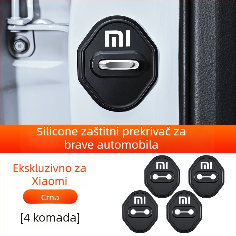Silikonski zaštitnik vrata s amortizacijom udara za Xiaomi Su7/Yu7, model 001, prilagodljiv