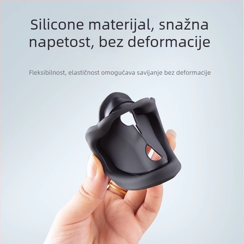 Silikonski zaštitni poklopac brave vrata s trakom protiv sudara, univerzalno zaštitno kućište