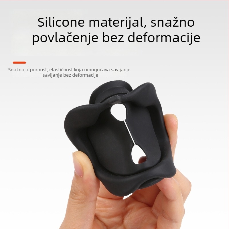 Silikonska podloška poklopca brave vrata Tesla Model 3/Y – antikolizijska, tiha, ublažavanje udaraca – Xt008, set od 4 komada