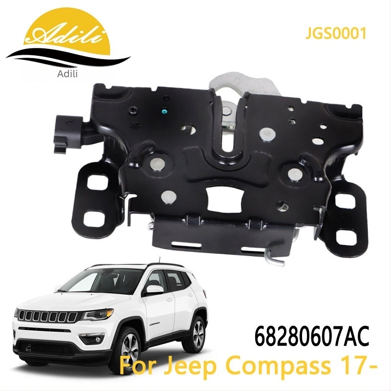 Brava za poklopac Jeep Compass, metalna, 68280607AC/AA/AB, način otvaranja: Shun-open, ADILI