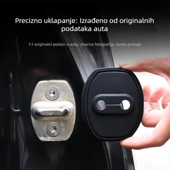 Silikonska podloga za ublažavanje vibracija zračnog jastuka automobila, univerzalni model, otvaranje ljuljački, dvostrano ljepljiva traka, razmak srednjih rupa 1,5 cm