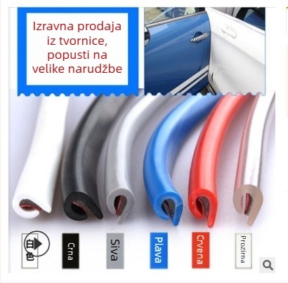 Chijunkang zaštitna traka za vrata automobila, ljepilo protiv sudara, univerzalna kompatibilnost, model AAAA