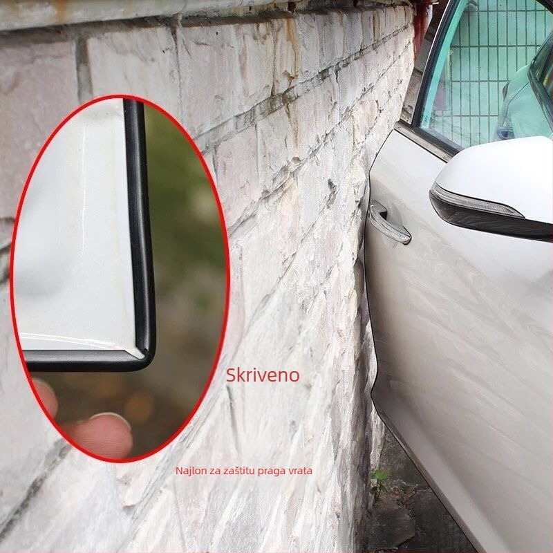 Chijunkang zaštitna traka za vrata automobila, ljepilo protiv sudara, univerzalna kompatibilnost, model AAAA