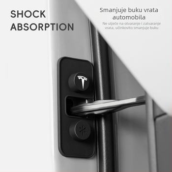 Silikonski zaštitni pokrov za limitator vrata Tesla – prašina, vodootpornost, otpor hrđu, jastučići za ublažavanje udaraca