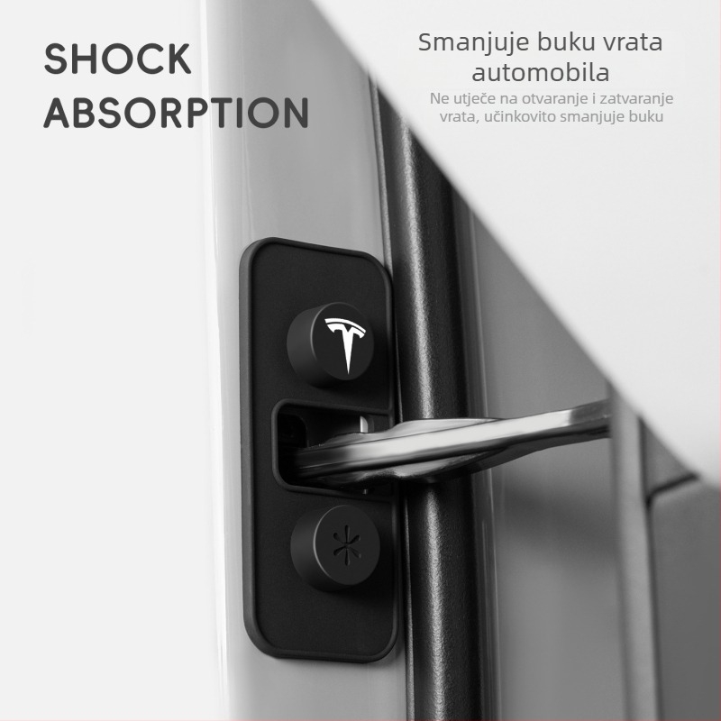 Silikonski zaštitni pokrov za limitator vrata Tesla – prašina, vodootpornost, otpor hrđu, jastučići za ublažavanje udaraca