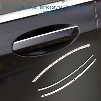 Oukachi ukrasna traka ručke vrata za BMW Serija 7 G12, kromirani završetak, dio 51217472725