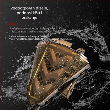 Stražnja svjetiljka za Yamaha YZF R15 (2014–2016), LED, 12V, 10W, meko svjetlo