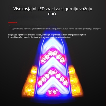 Stražnja svjetiljka za Yamaha YZF R15 (2014–2016), LED, 12V, 10W, meko svjetlo