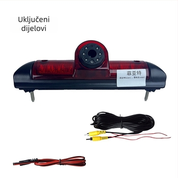 KA456-FYT Kućište za visoko montirano svjetlo kočnice za Fiat Ducato i Citroën Jumper | 12V | Materijal: plast i metal