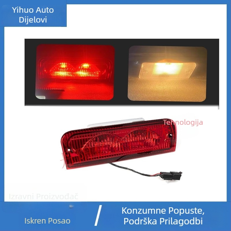 Visoko pozicionirano kočiono svjetlo za Ford E-150/E-250 — modeli: 6C2Z13A613B, F2UZ13A613B, XC2Z13A613BA, 923-290; Napon 12V, Snaga 55W