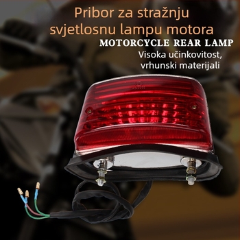 Zadnja svjetla za motor Honda – Strada 7 Racing, CA250 Big Eagle King Storm Prince