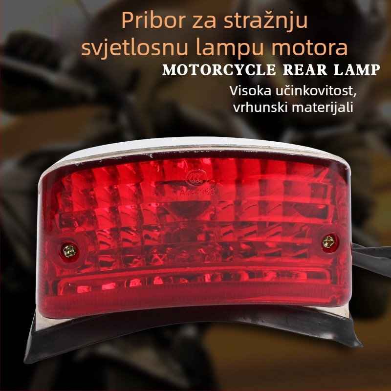 Zadnja svjetla za motor Honda – Strada 7 Racing, CA250 Big Eagle King Storm Prince