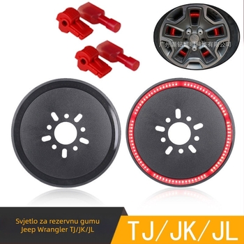 LED svjetlo kočnice za rezervnu gumu Jeep Wrangler, model HZ-spare tire lamp, 9-30V, 5W