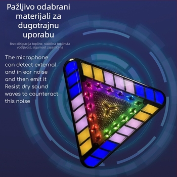 Trokutno LED stražnje svjetlo za kamione – trobojno upozoravajuće svjetlo, visoka svjetlina stražnjeg kočnog svjetla