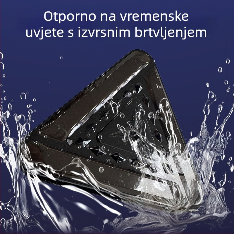 Trokutno LED stražnje svjetlo za kamione – trobojno upozoravajuće svjetlo, visoka svjetlina stražnjeg kočnog svjetla