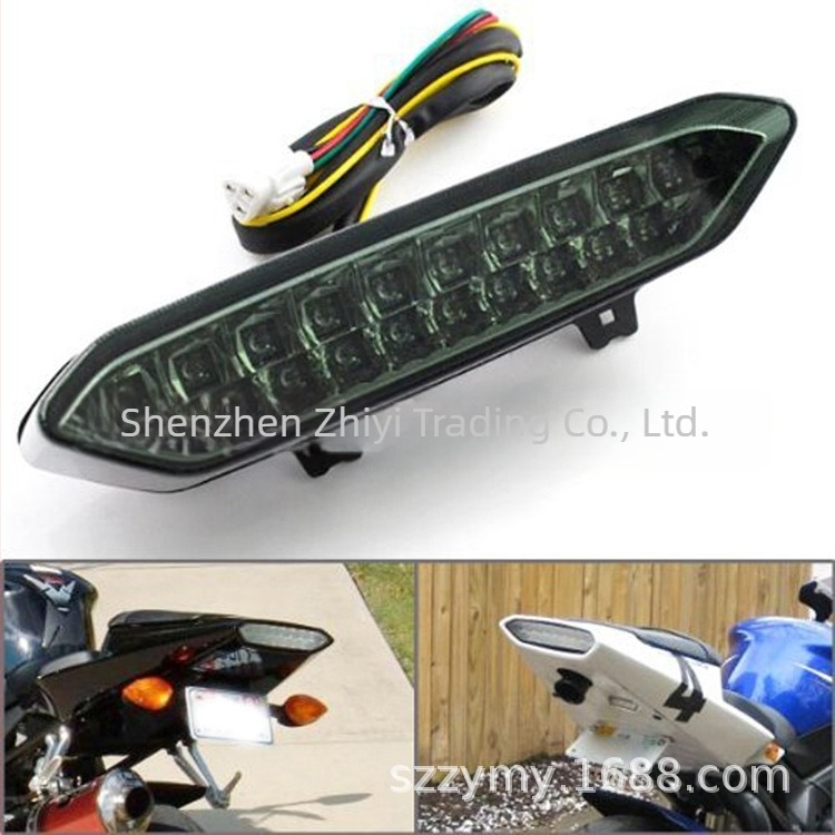 LED stražnje svjetlo za motocikl Yamaha YZF-R1 02-03, model zy441, ABS, 12V