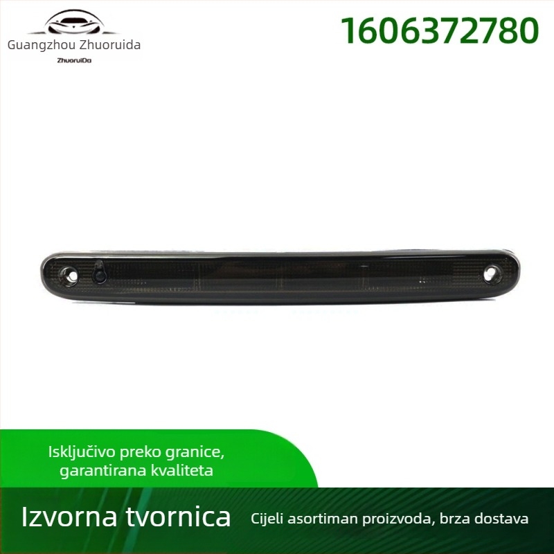 Visoko montirano LED treće stop svjetlo 12V 3W, model 1606372780 za Citroen, Peugeot, Toyota C1/107 Aygo (2005-2014)
