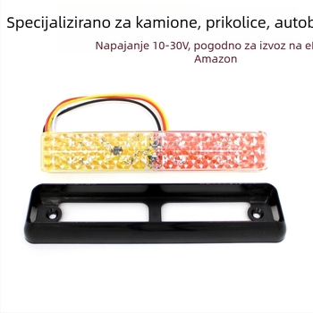 LED stražnje svjetlo za kamione/prikolice, model Ng-ry24-04, 10-30V, 2W, LED izvor F3 Piranha