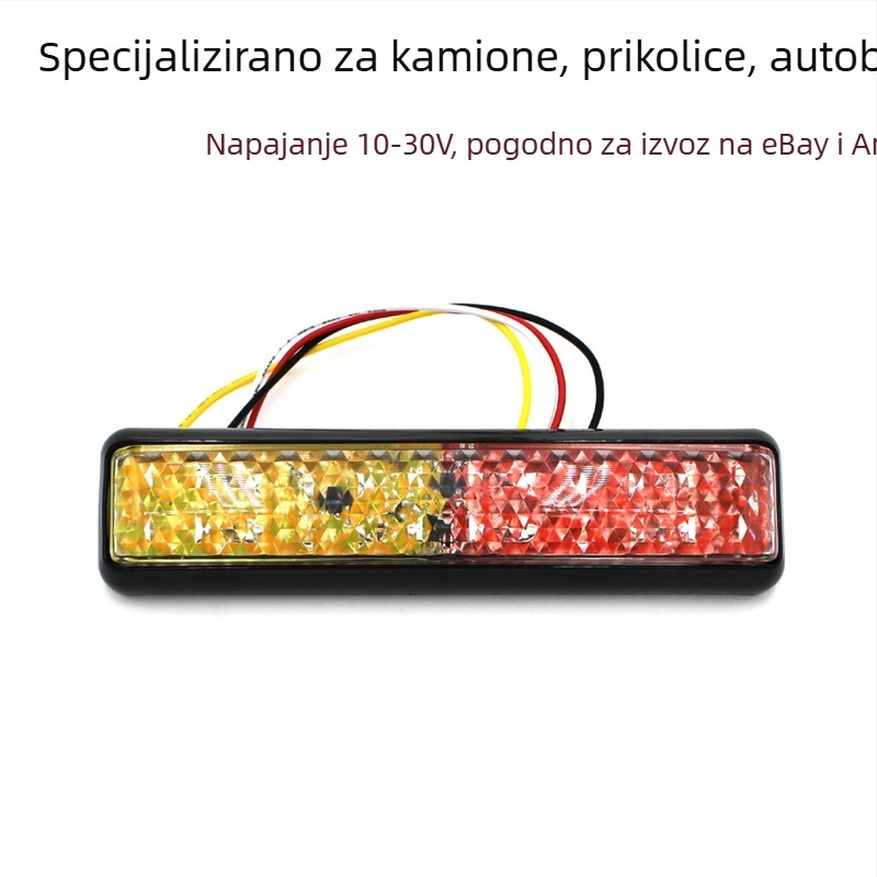 LED stražnje svjetlo za kamione/prikolice, model Ng-ry24-04, 10-30V, 2W, LED izvor F3 Piranha