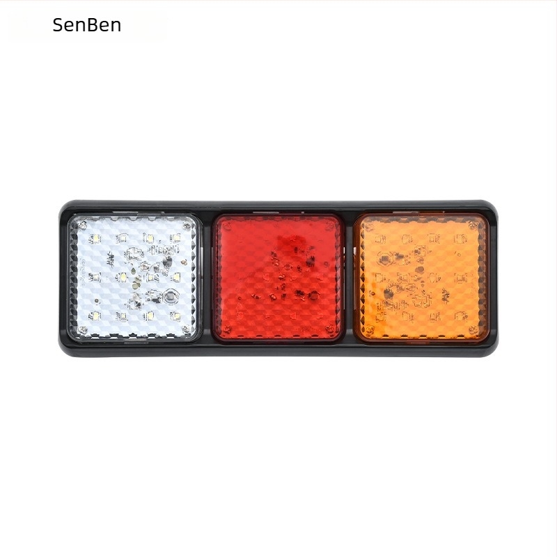 LED stražnja svjetla za prikolicu, trostruka stražnja svjetla, 12-24V, 3500 lm, izvor svjetla LED