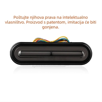 LED stražnje svjetlo za električna vozila i motocikle – model YLF-2TL-60, 10-80V, 600LM, vijek trajanja 30.000 h