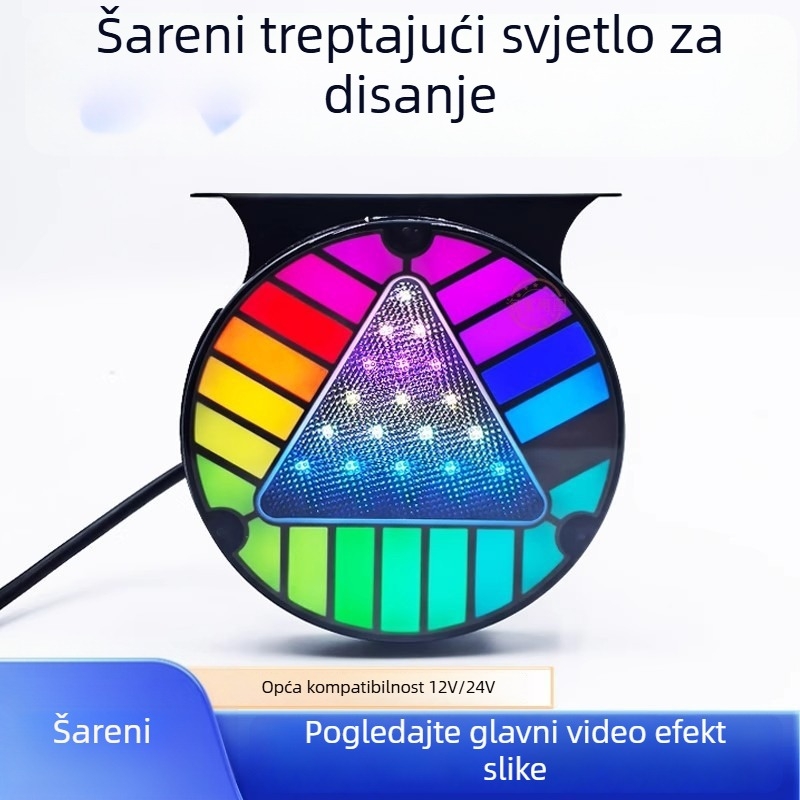 Kamionsko LED stražnje svjetlo sa strobo režimom, 12-24V, 3000 lm, 2800K, vodootporno