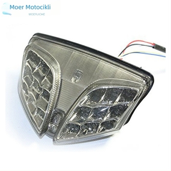 LED stražnja svjetiljka za GSX-R 600/750/1000 — integrirano stražnje svjetlo kočenja i pokazivač smjera, MR52673, 12V, LED, ABS, 10000+ sati