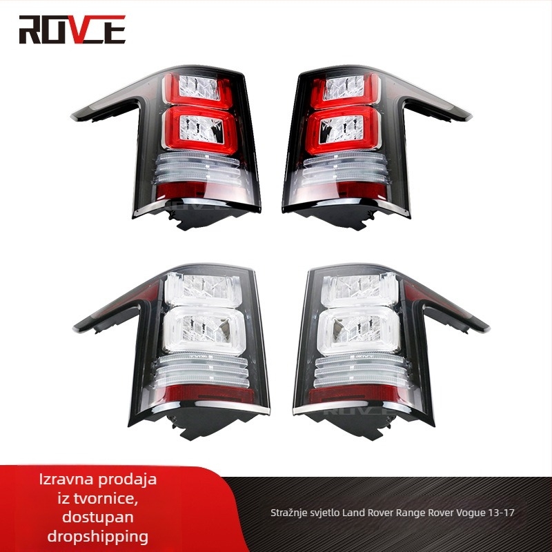 Komplet zadnjih svjetala za Range Rover Vogue Executive (2013-2017), LED stop svjetlo, 12V, 12W, vijek trajanja 200000h, prilagođena obrada