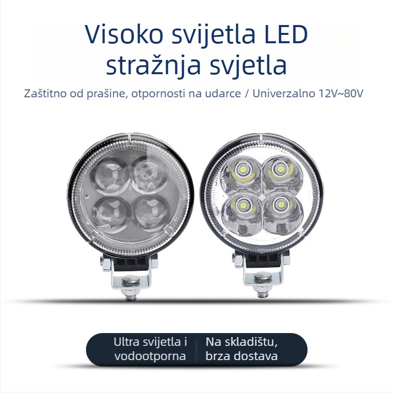LED set stražnjih svjetala za kamione i prikolice: bočno svjetlo prikolice, svjetlo za gumu, ultra sjajno