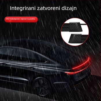 LED automobil s uzorkom karbonskih vlakana, stražnja svjetla i svjetlo kočnice, višefunkcijsko upozoravajuće svjetlo i traka atmosfere u prtljažniku
