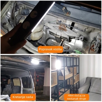 LED vanjska radna svjetiljka, baterija 1800 mAh, 300 mW, LED, domet ispod 50 m