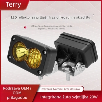 LED radna svjetiljka za vozila, 20W, 10-50V, aluminijsko kućište, 6000-6500K, 260 lm, model TR-QA5623B